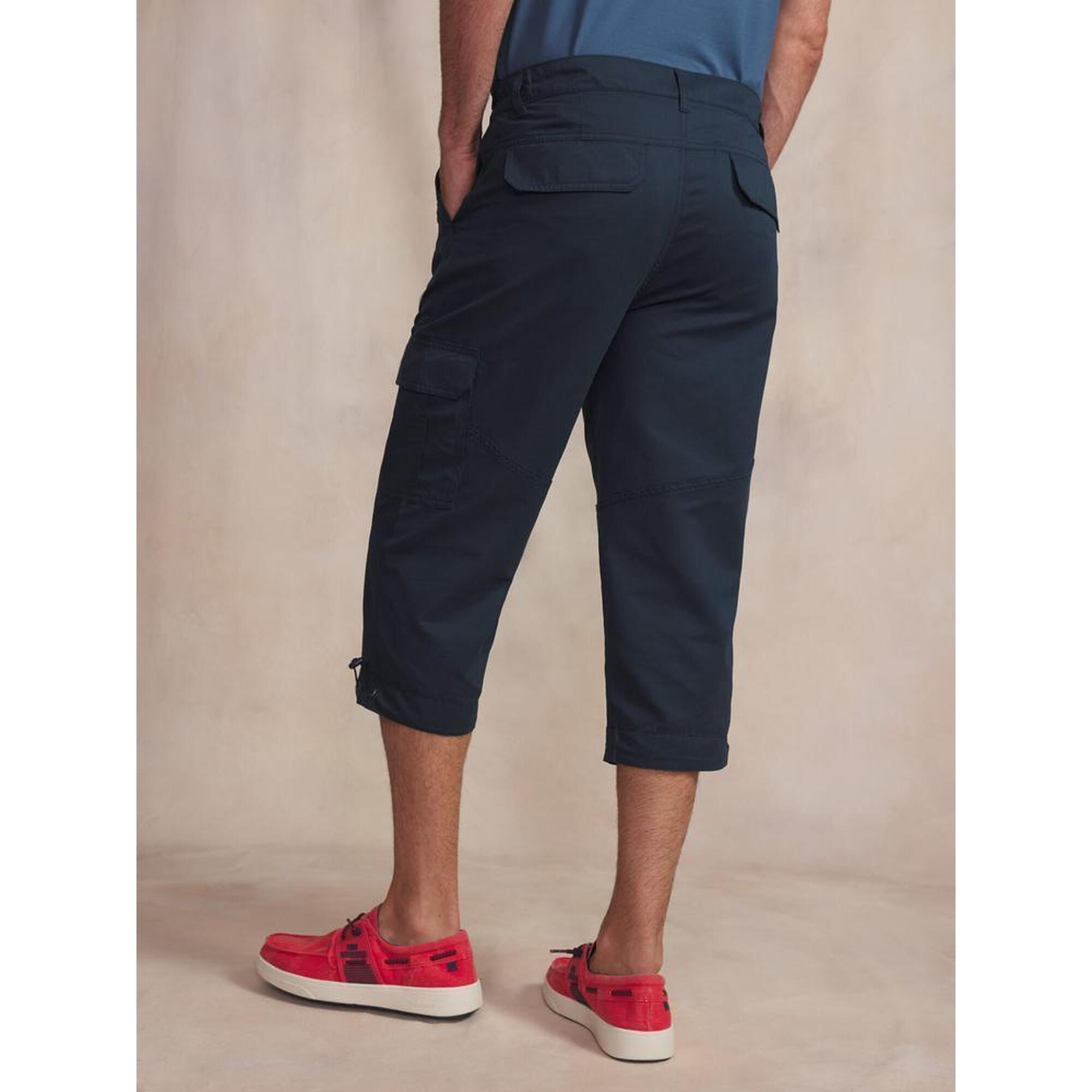 Tbs - 1973 Fuppacou Pantacourt Homme Bleu Marine - Bermuda - Bleu - Decathlon