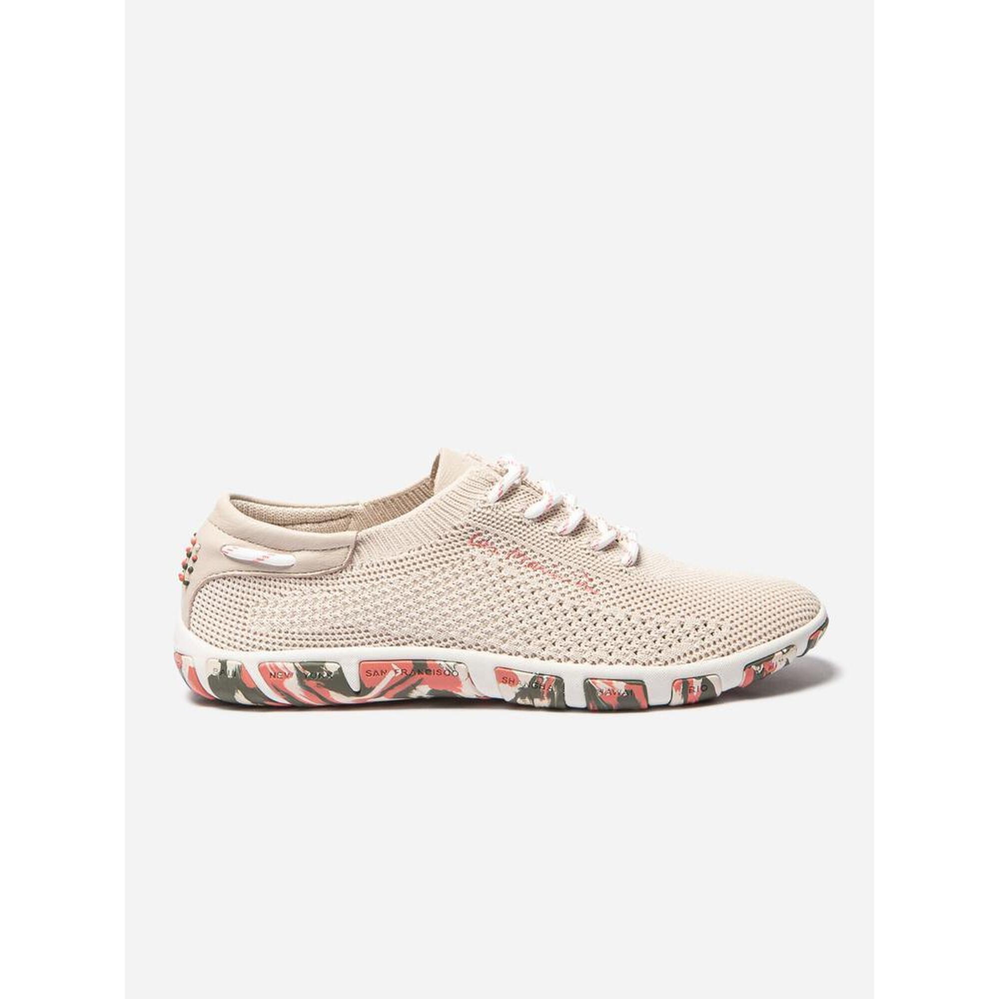 Tbs - Tennis Toile Femme Jazaria Quartz 1973 - Baskets - Multicolore|rose - 37 - Decathlon