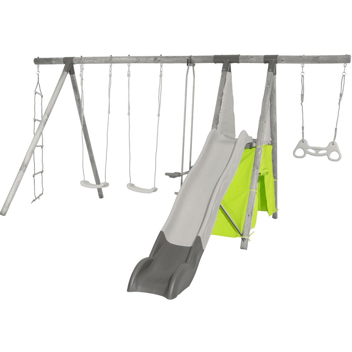 Cabane en toile pour portique bois 4/5