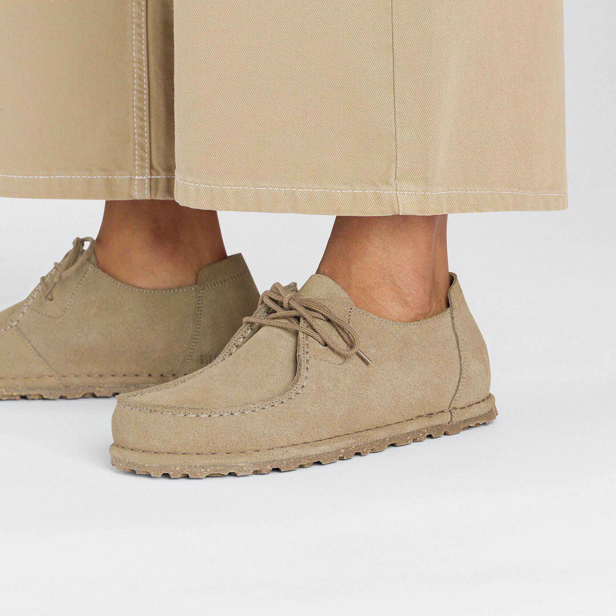 Scarpe Eleganti Birkenstock Utti Lace N Suede Leather Adulto 5/5
