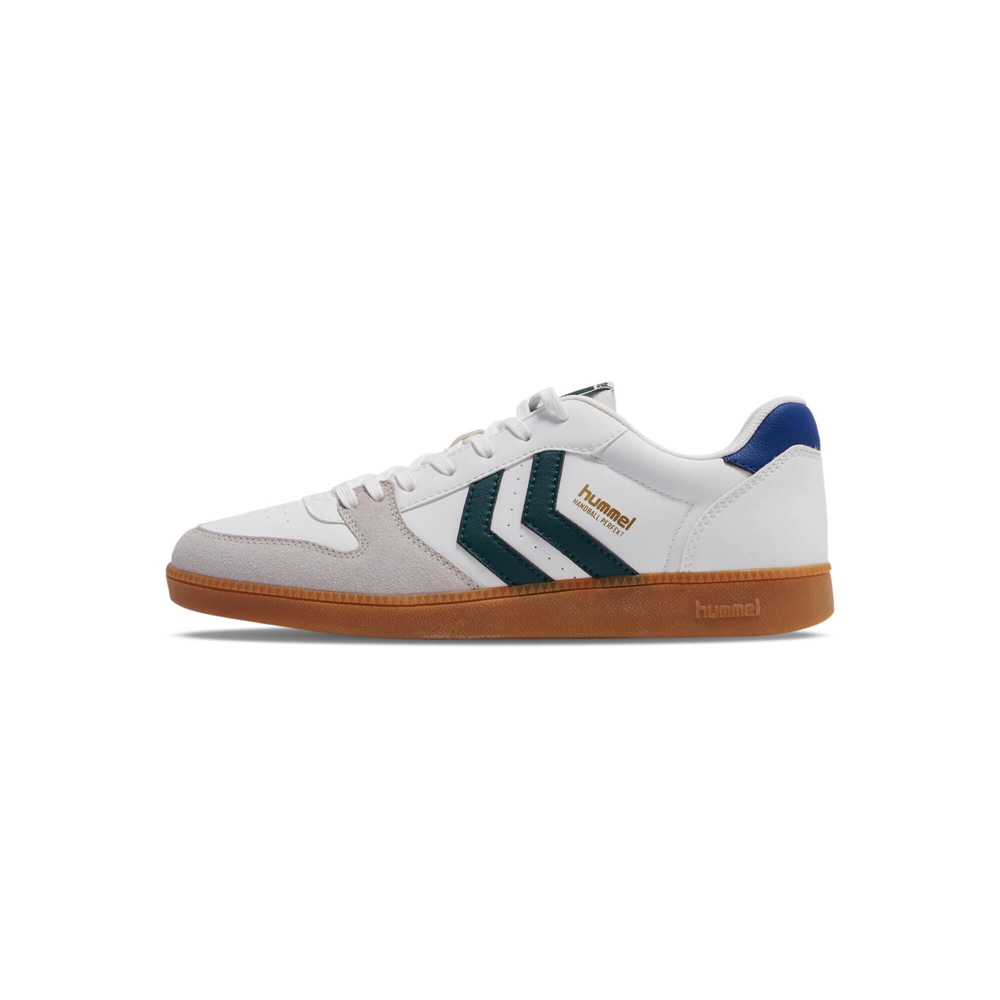 Hummel - Lacets Sneaker Handball Perfekt Adulte Hummel - Baskets - Blanc|bleu - Decathlon
