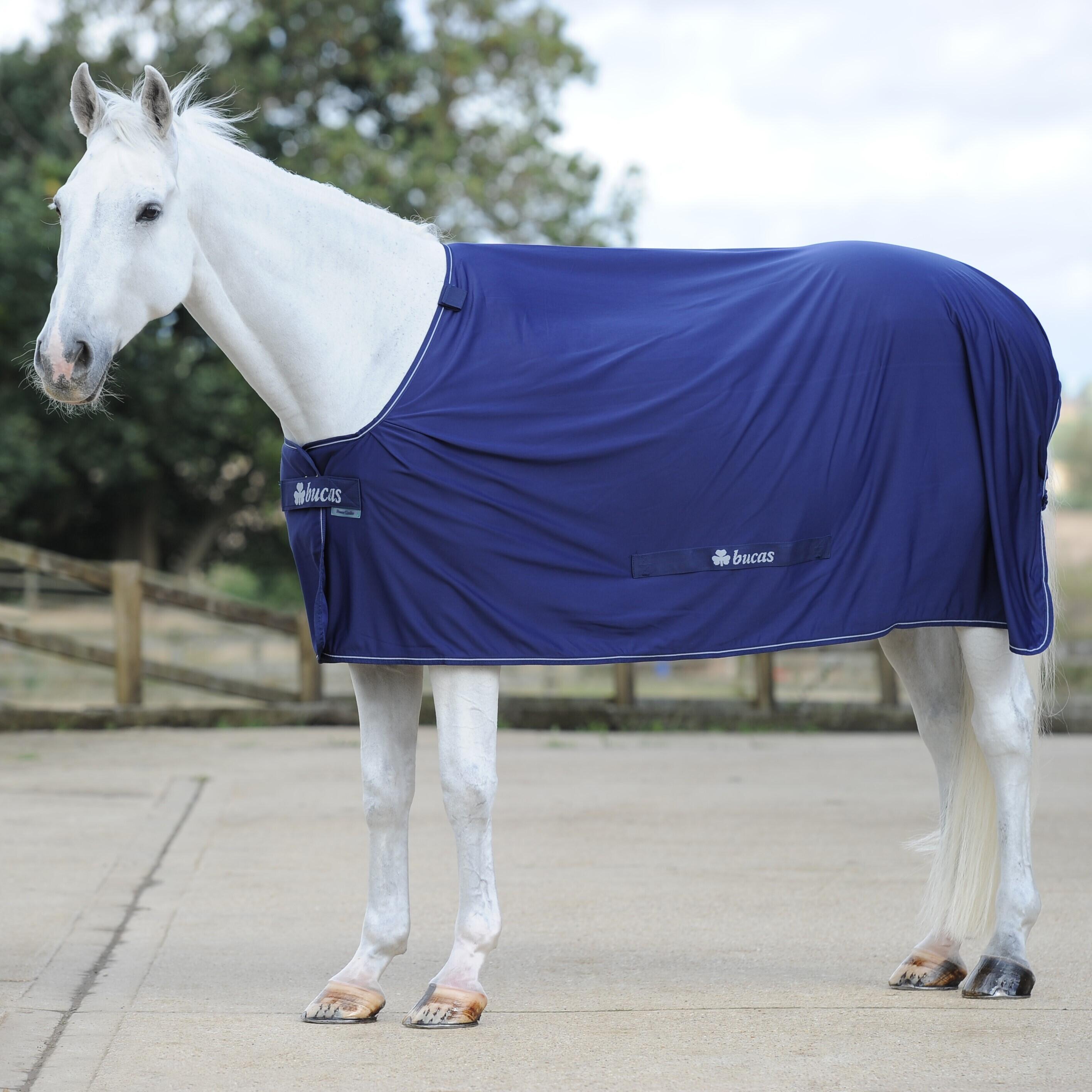 Manta de exterior para caballos con cubrecuello Bucas Power Cooler 2/2