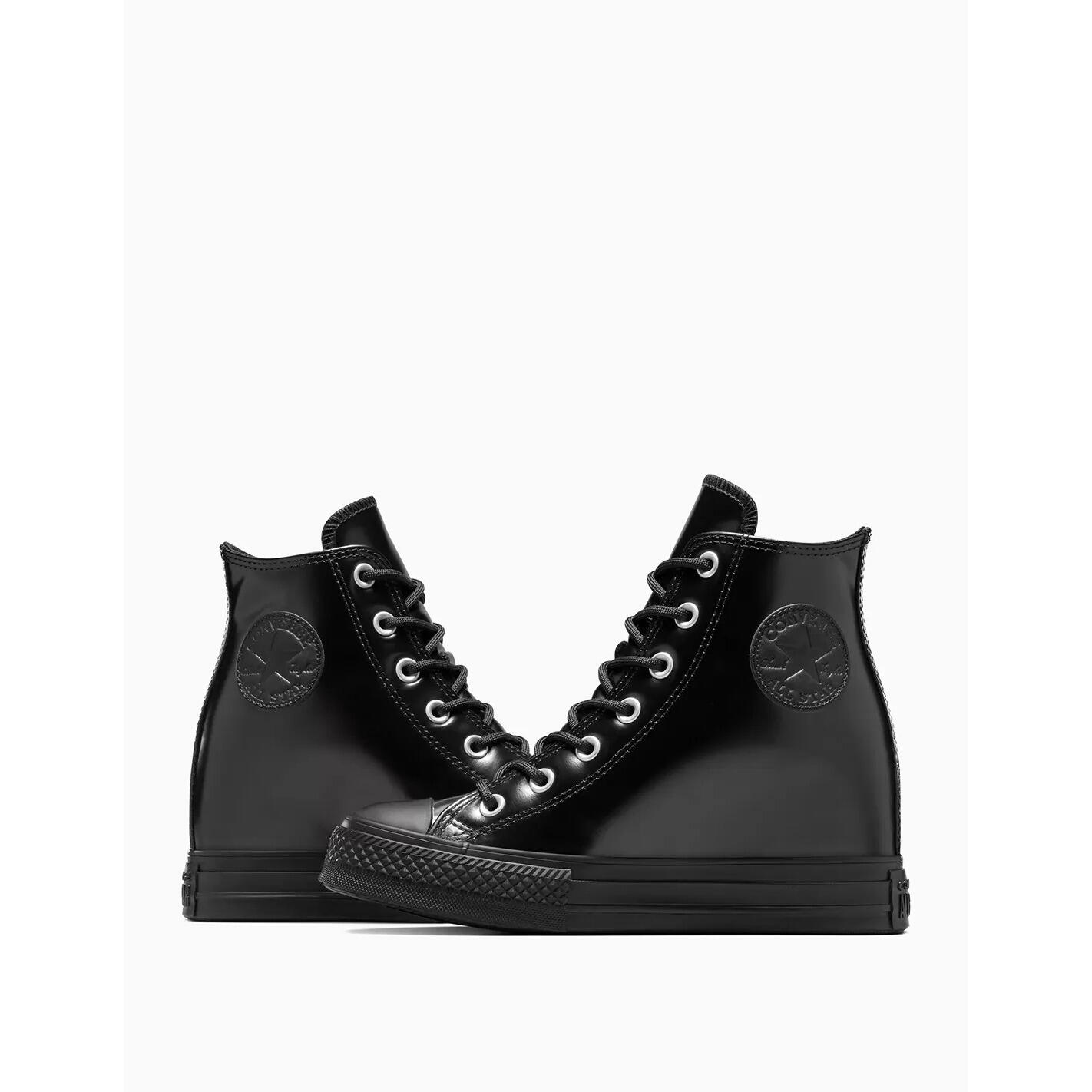 Baskets en cuir femme Converse Chuck Taylor All Star Platform 3/7