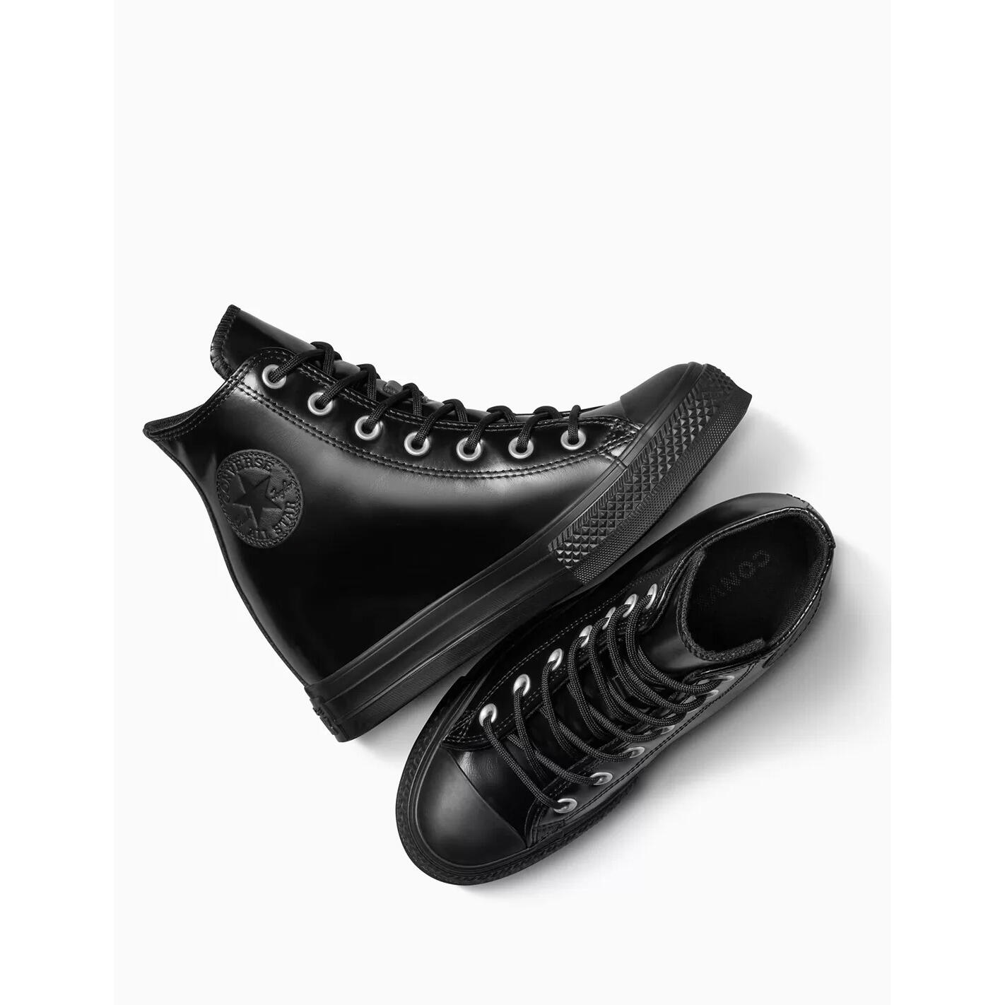 Baskets en cuir femme Converse Chuck Taylor All Star Platform 5/7