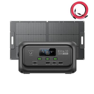 BLUETTI Elite 10+100W 128Wh Mini-Power per Streaming Outdoor e Lavori sul Campo