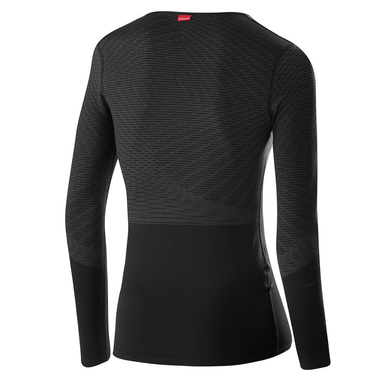Basislaag Dames - W Shirt L/S Transtex Warm Hybrid - Black 2/2