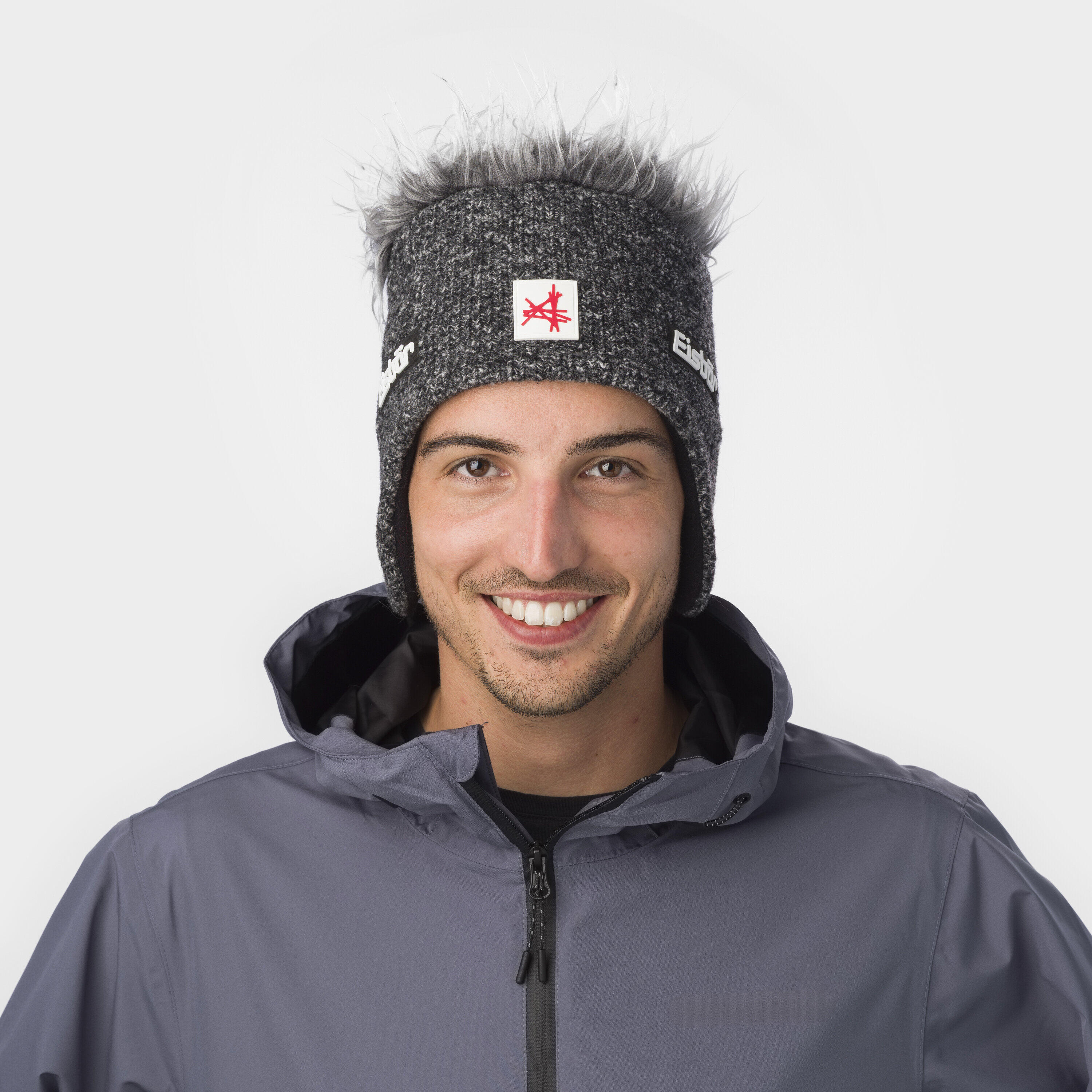 Mütze Cocker Ski Austria Wintermütze Herren Damen Haube Fleece warm 4/5