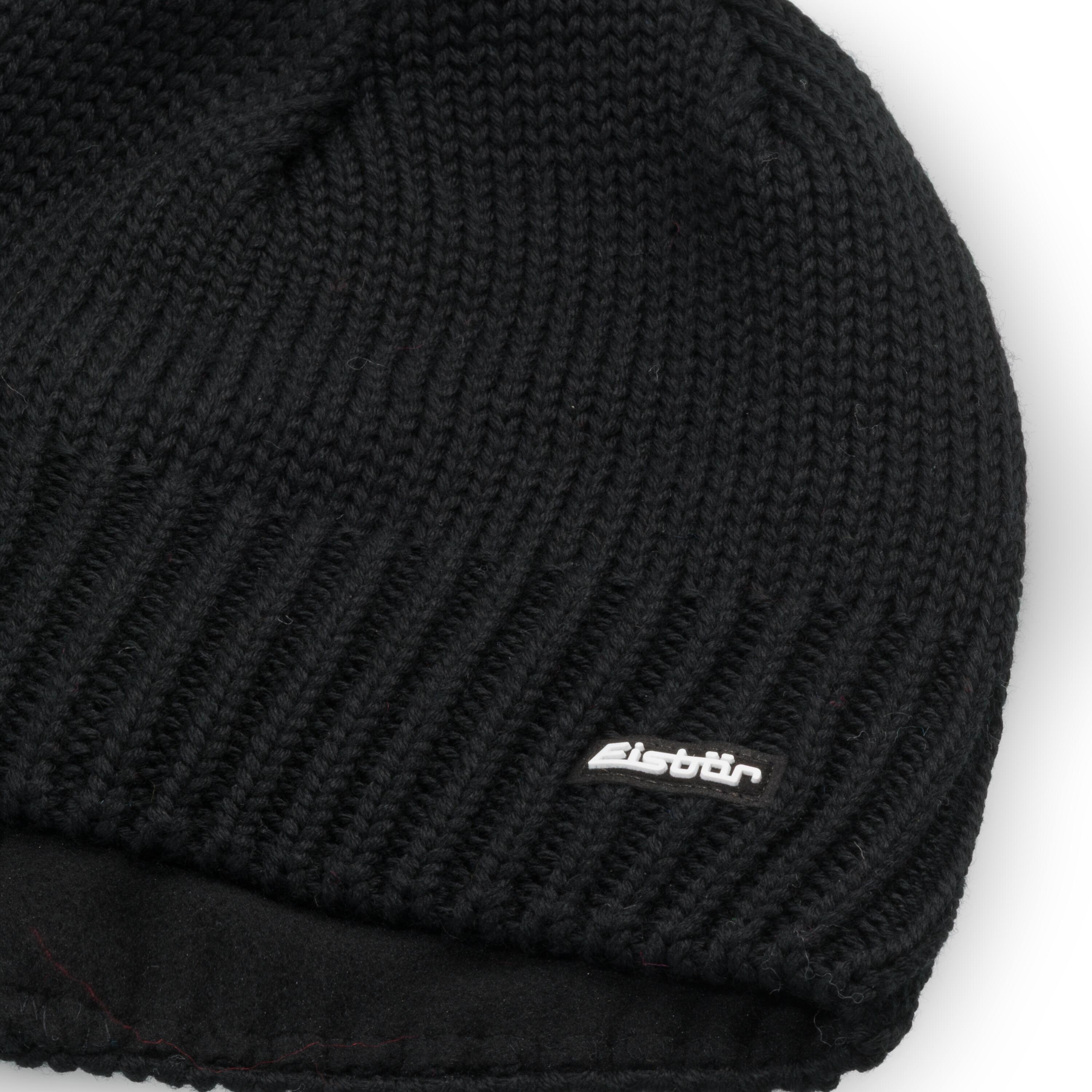 Eisbär Strickmütze Herren schwarz Trop MÜ XL 2/2