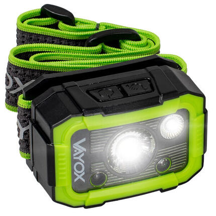 Stirnlampe Vayox VA0187, 750lm, akkubetrieben, USB-C, robust