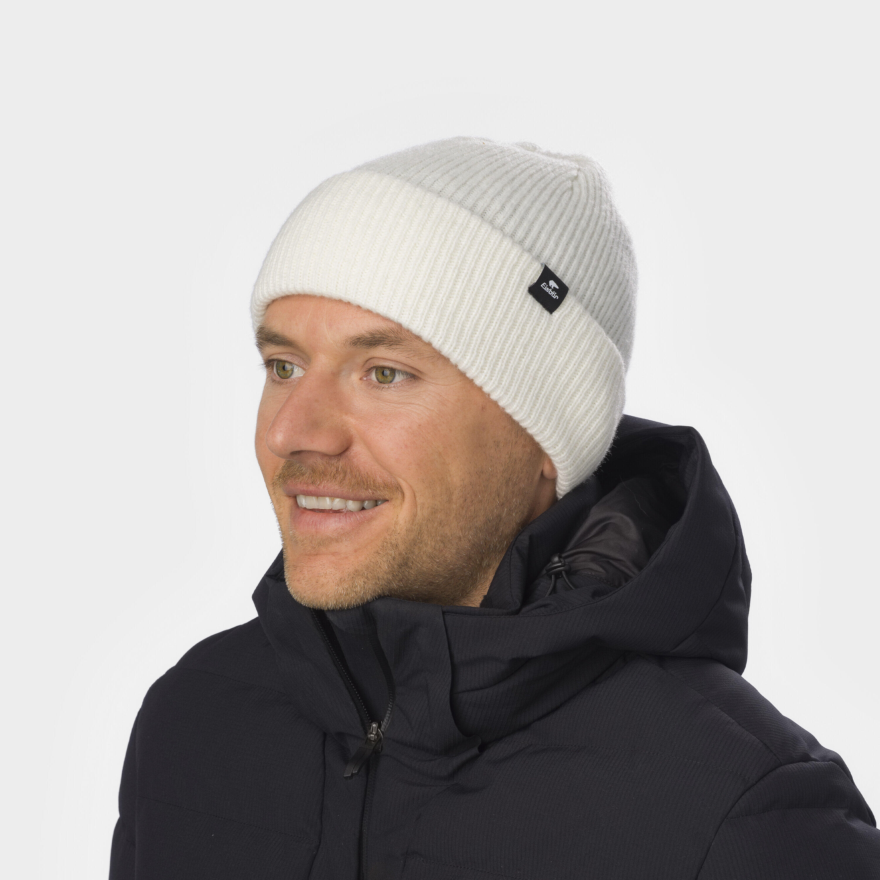 Mütze Salma 2.0 Wintermütze Damen Strickmütze mit Umschlag weich bequem Merino 6/7