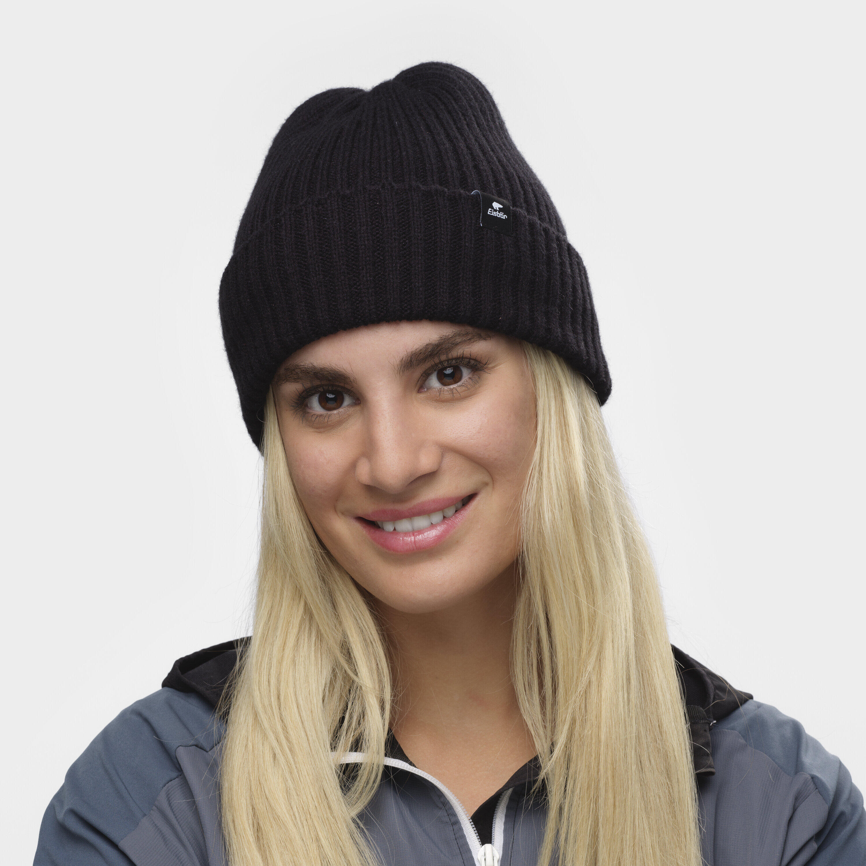 Berretto Ripp 2.0 Beanie Unisex lavorato a maglia con risvolto morbido comodo 3/6