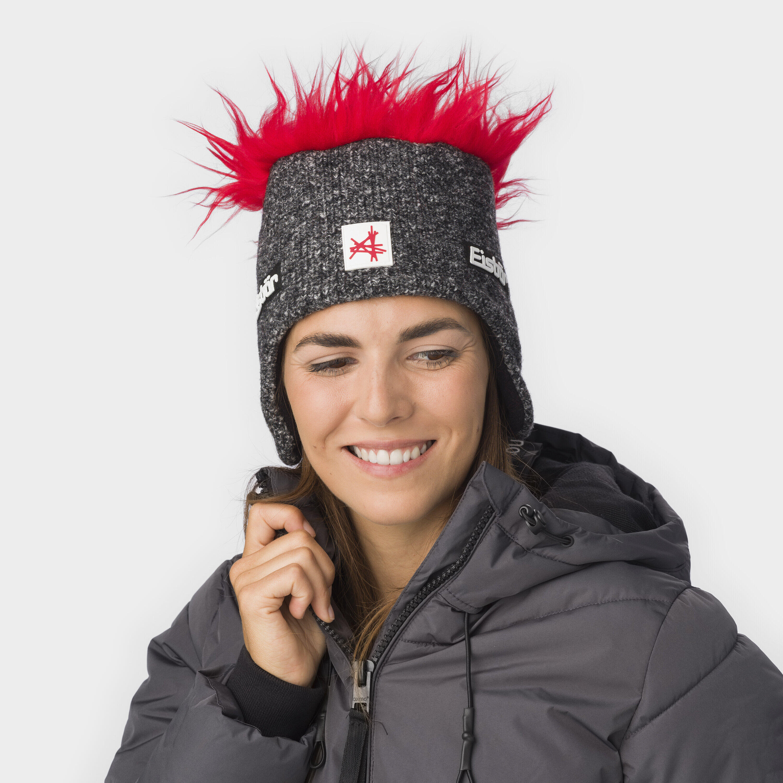 Mütze Cocker Ski Austria Wintermütze Herren Damen Haube Fleece warm 2/5
