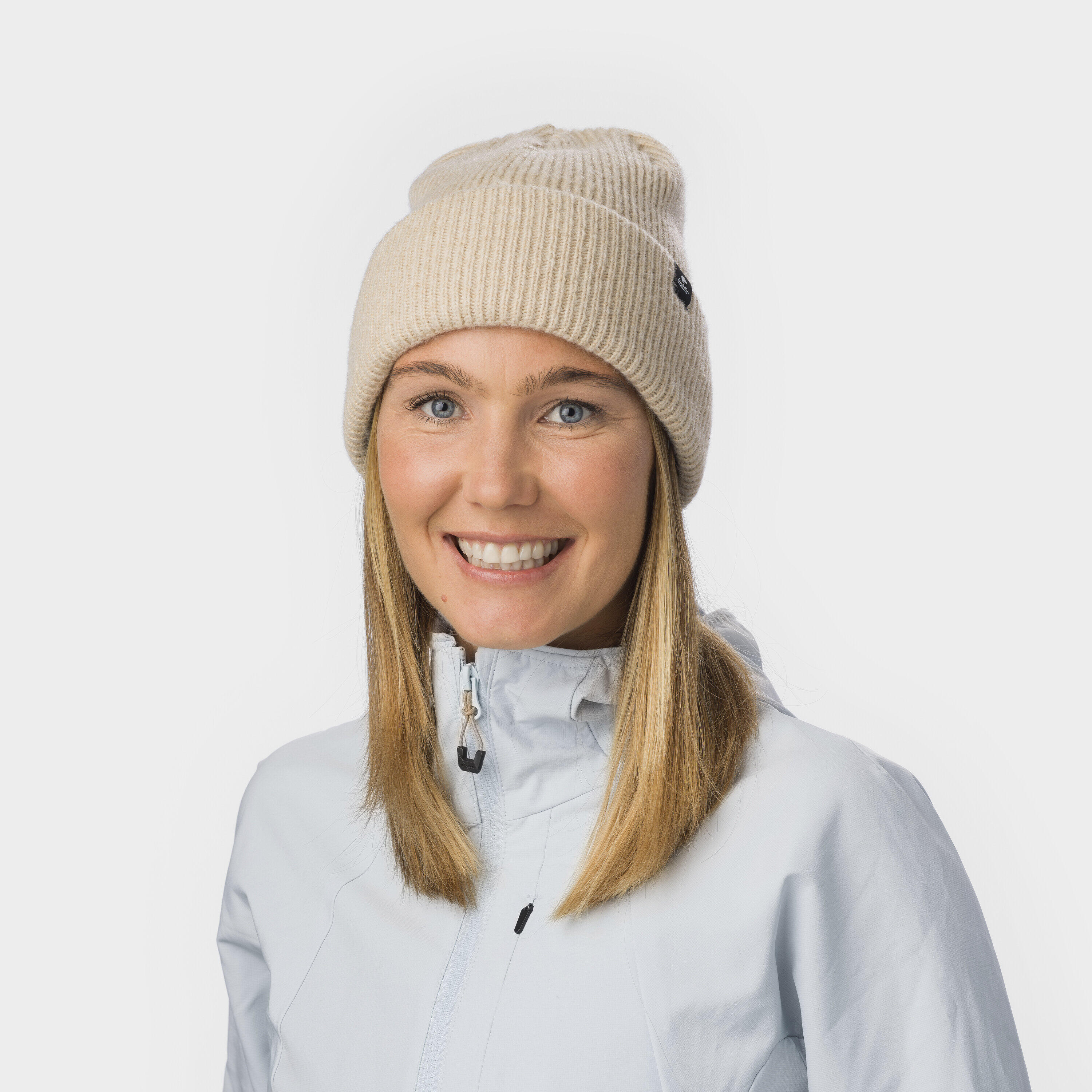 Mütze Salma 2.0 Wintermütze Damen Strickmütze mit Umschlag weich bequem Merino 3/6