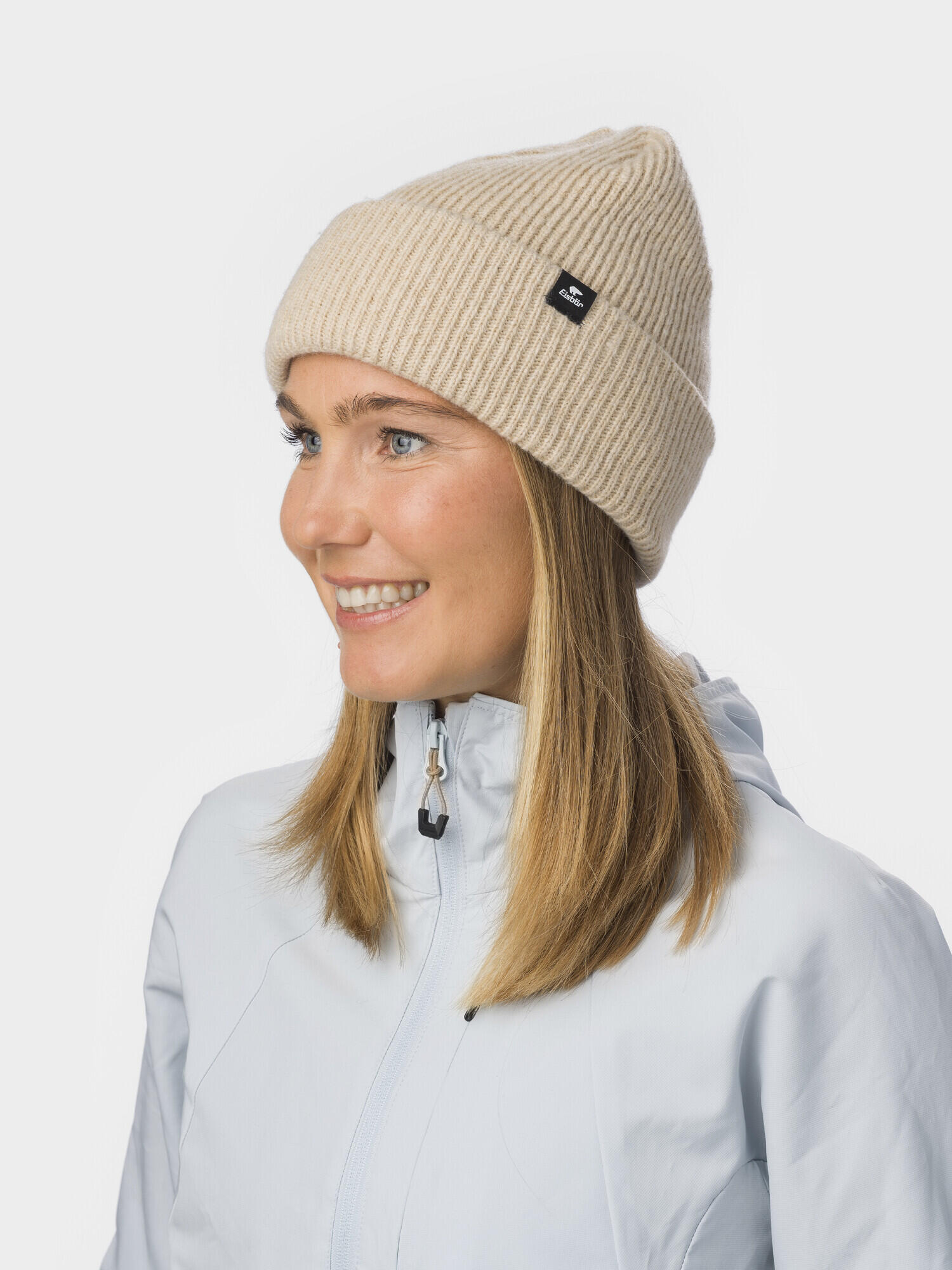 Mütze Salma 2.0 Wintermütze Damen Strickmütze mit Umschlag weich bequem Merino 4/6