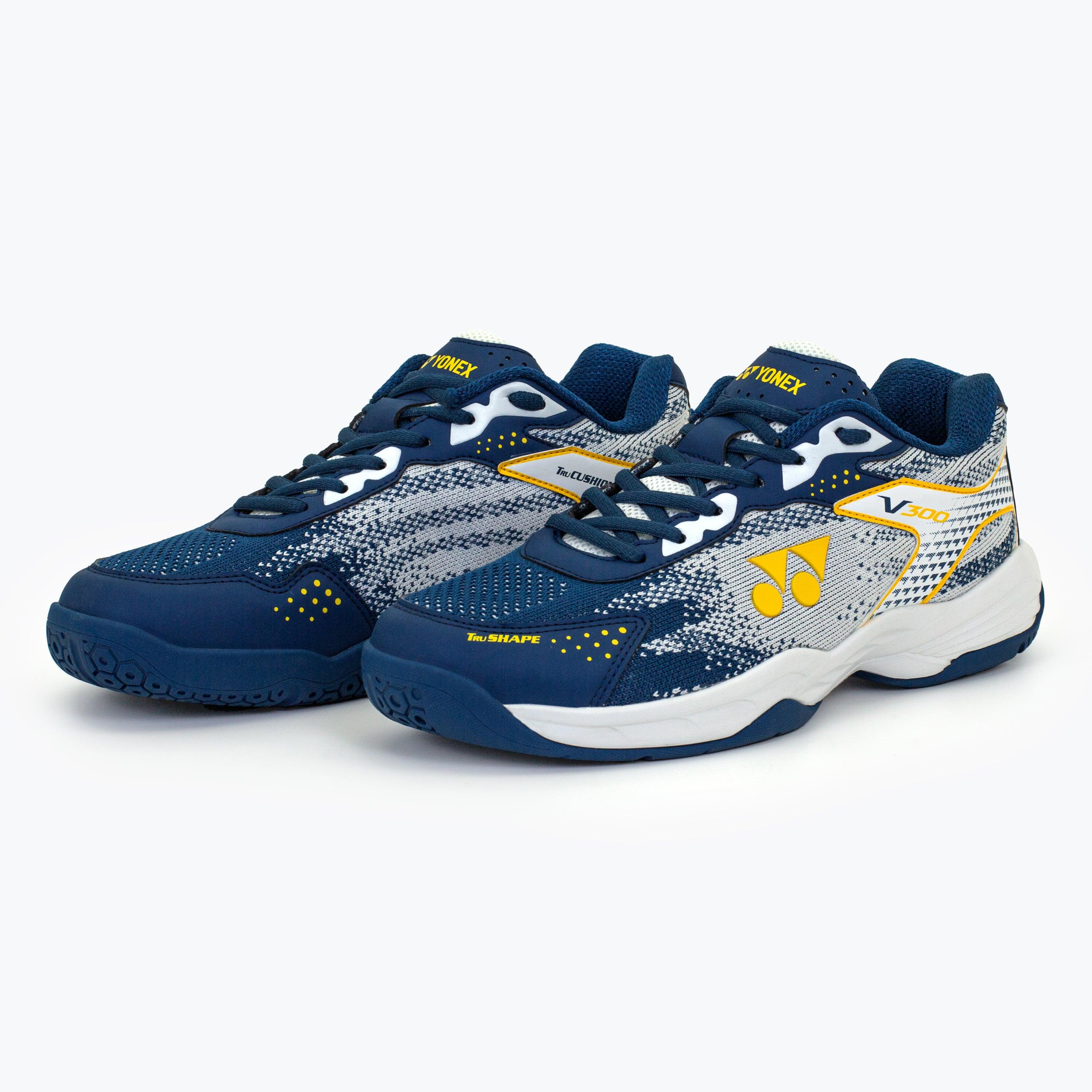 BADMINTON MEN SHOE V-300 NAVY PEONY / WHITE