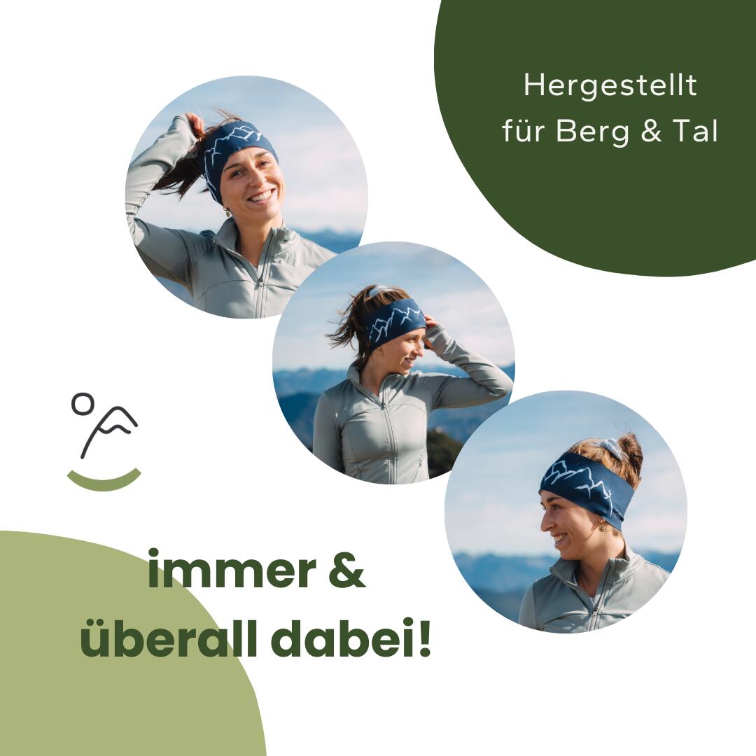 Bergwelten Stirnband: Atmungsaktiv & rutschfest | Ideal für Sport & Alltag 4/9