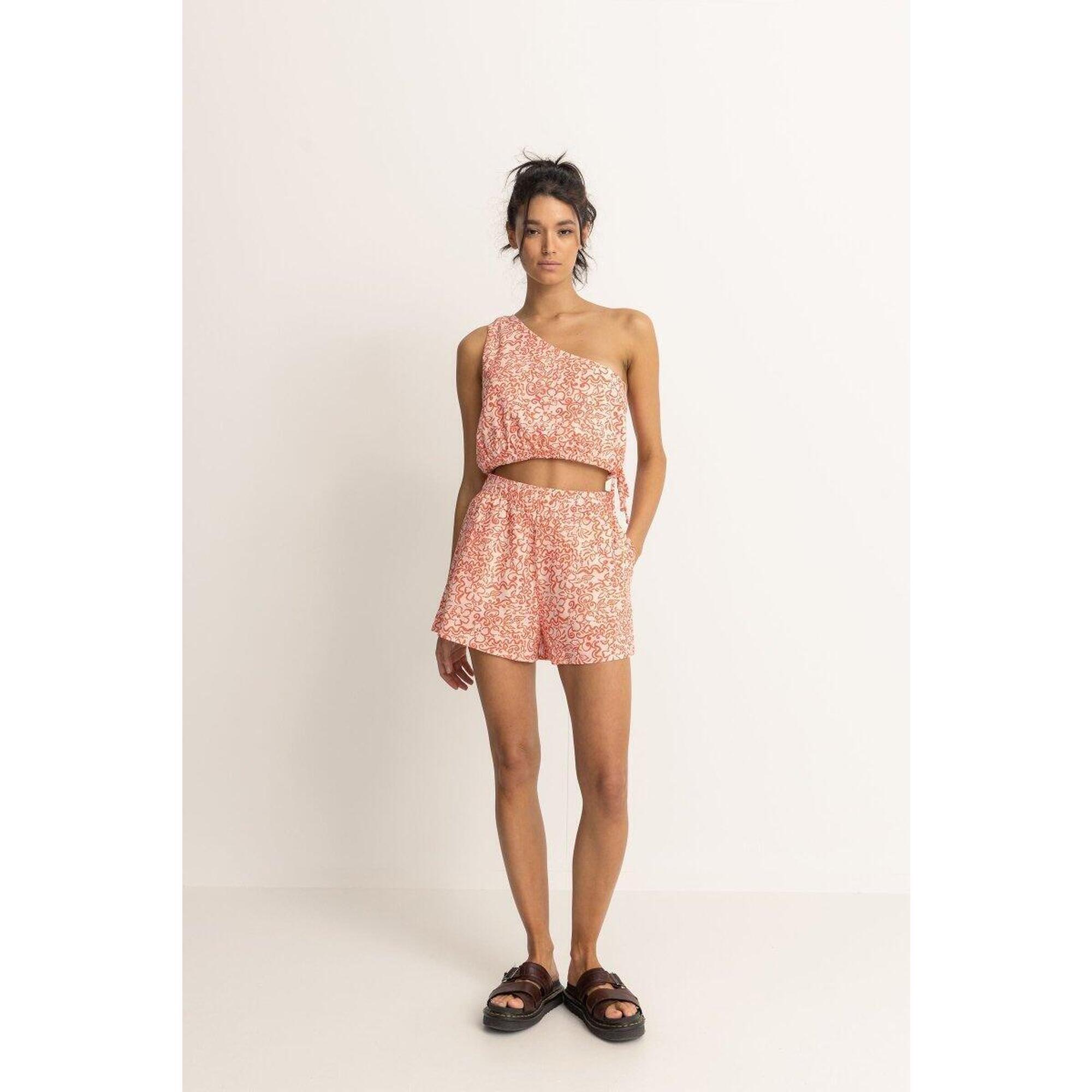 Rhythm - Islander Floral Beach - Short Femme - Short - Rose - Decathlon
