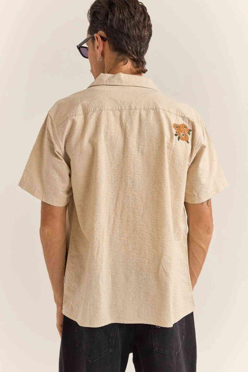 Seersucker bordado - Camisa de hombre S/S 3/6