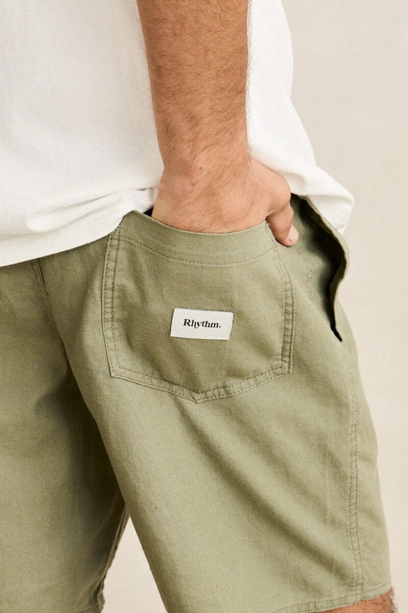 Klassische Leinenmarmelade - Short Homme 3/7