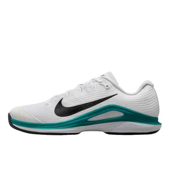 Zapatillas Court Air Zoom Vapor 12 HC White Radiant Emerald Black
