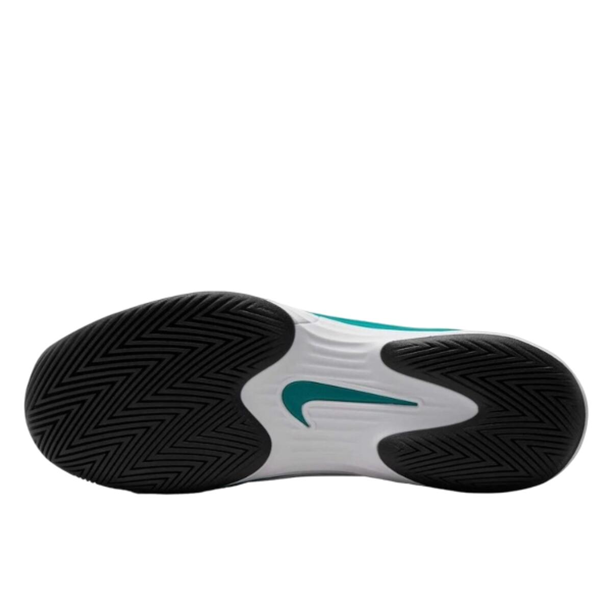 Schuhe  Court Air Zoom Vapor 12 HC White Radiant Emerald Black 4/4