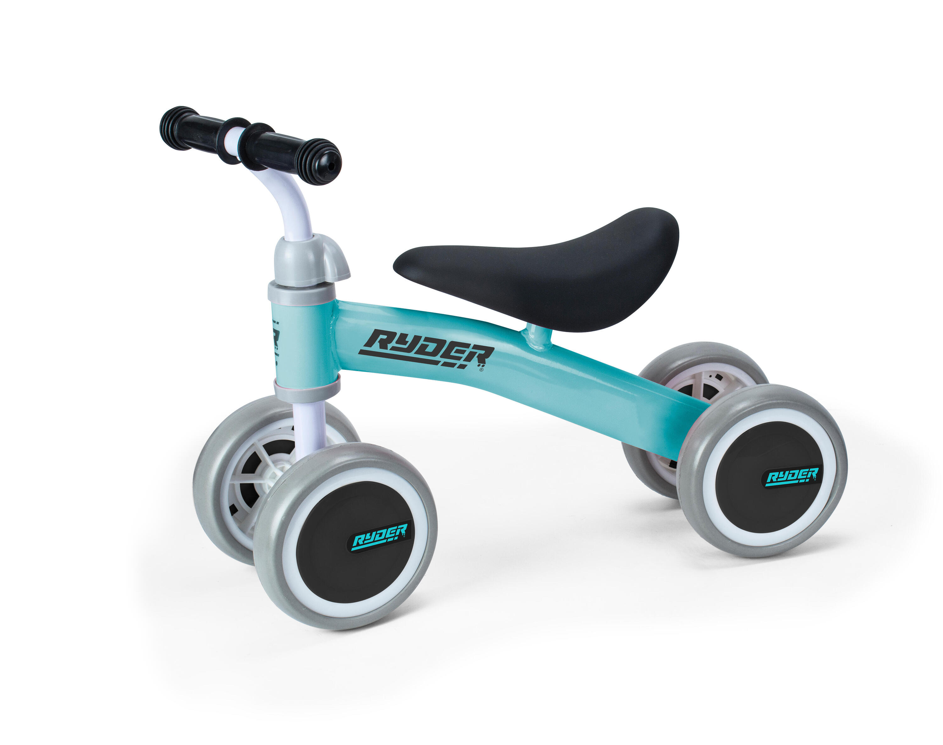 Bicicleta sin pedales My first ryder 4 ruedas turquesa (5201) 2/3