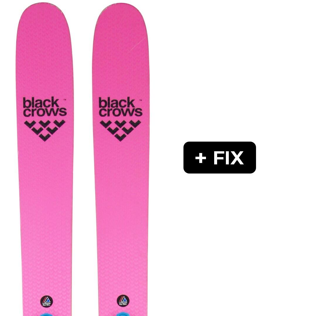 BLACK CROWS Reconditionné - BLACK CROWS CORVUS FREEBIRD + S/LAB SHIFT MNC 13 BLACK/BLUE...