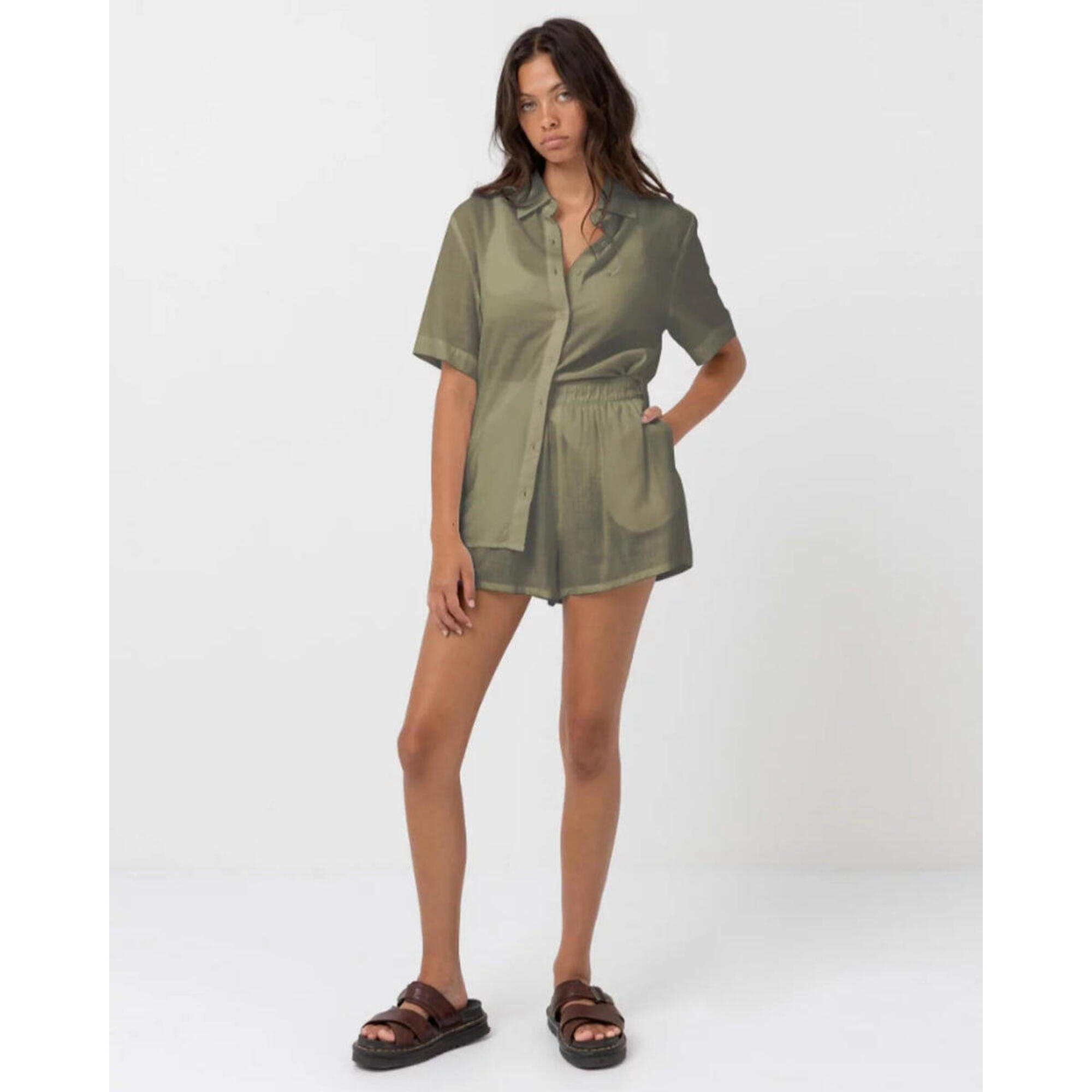 Rhythm - Classic Beach - Short Femme - Short - Vert - Decathlon