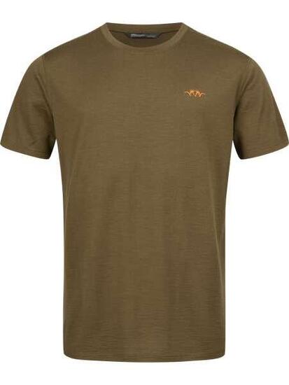 Herren Merino T-Shirt Base 160 - Olivgrün