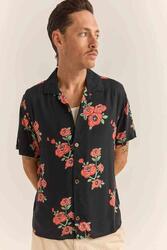 Floral - S/S Chemise Homme