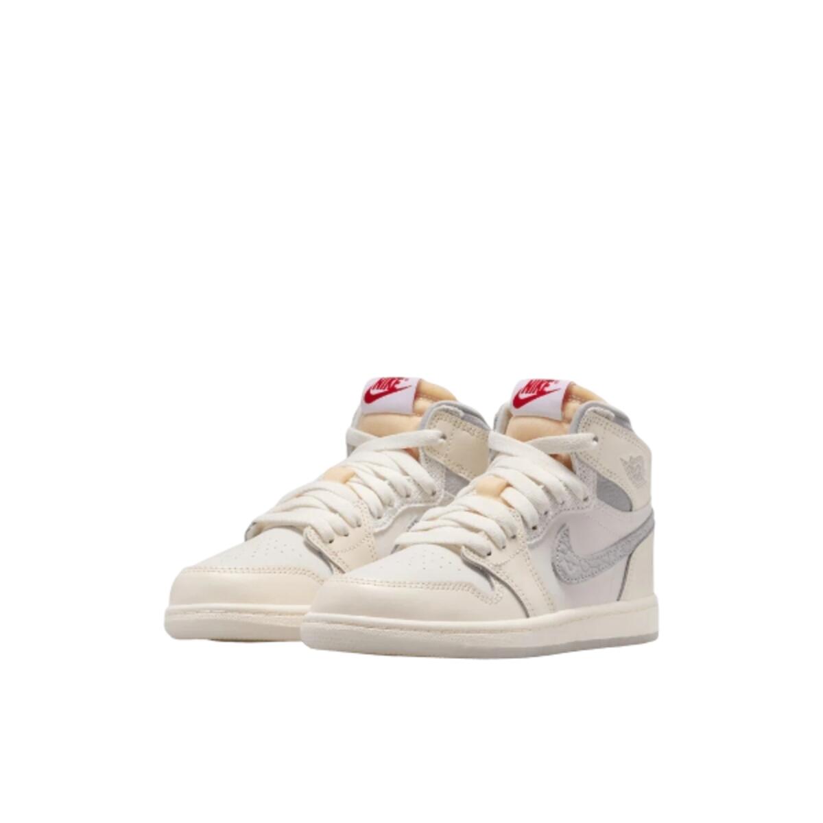 Chaussures  1 Retro High OG Sail University Red Enfant et Bébé 2/4