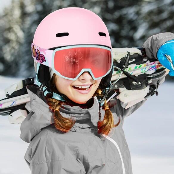 Casco OutdoorMaster Reindeer para Crianças Rosa In-Mold Leve e Seguro 3/3