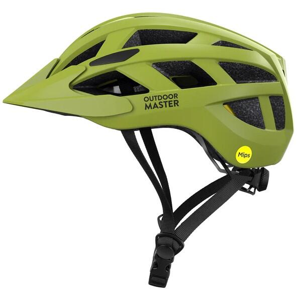 Casco da Ciclismo GEM con MIPS,Ventilazione Vestibilità Regolabile CLEAR GREEN M 2/2