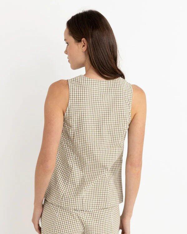 Lola Wrap Front Vest - Dames Top 2/4