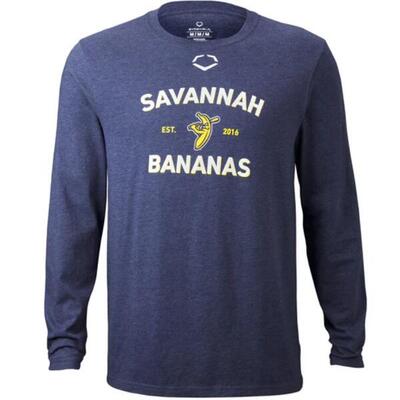 Evoshield bananas long sleeve tee xxl navy
