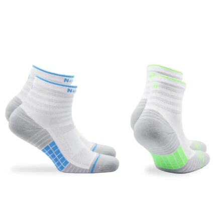 Norfolk Ankle Running socks 2 Pack White 35-38