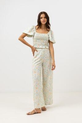 Paloma floral gesmokte - dames top