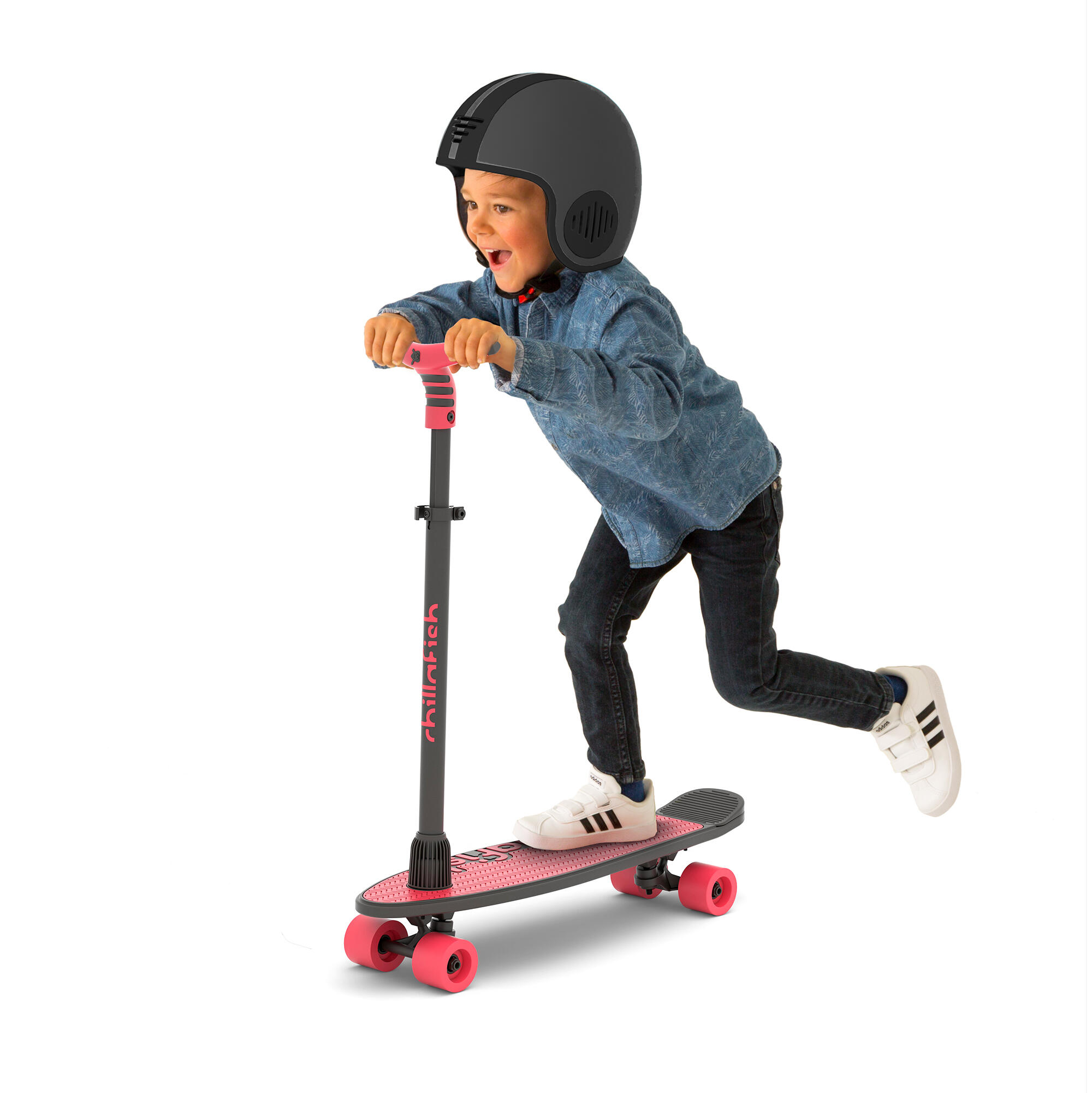 Skatie Skootie 2 - Coral Skateboard and scooter 2/7