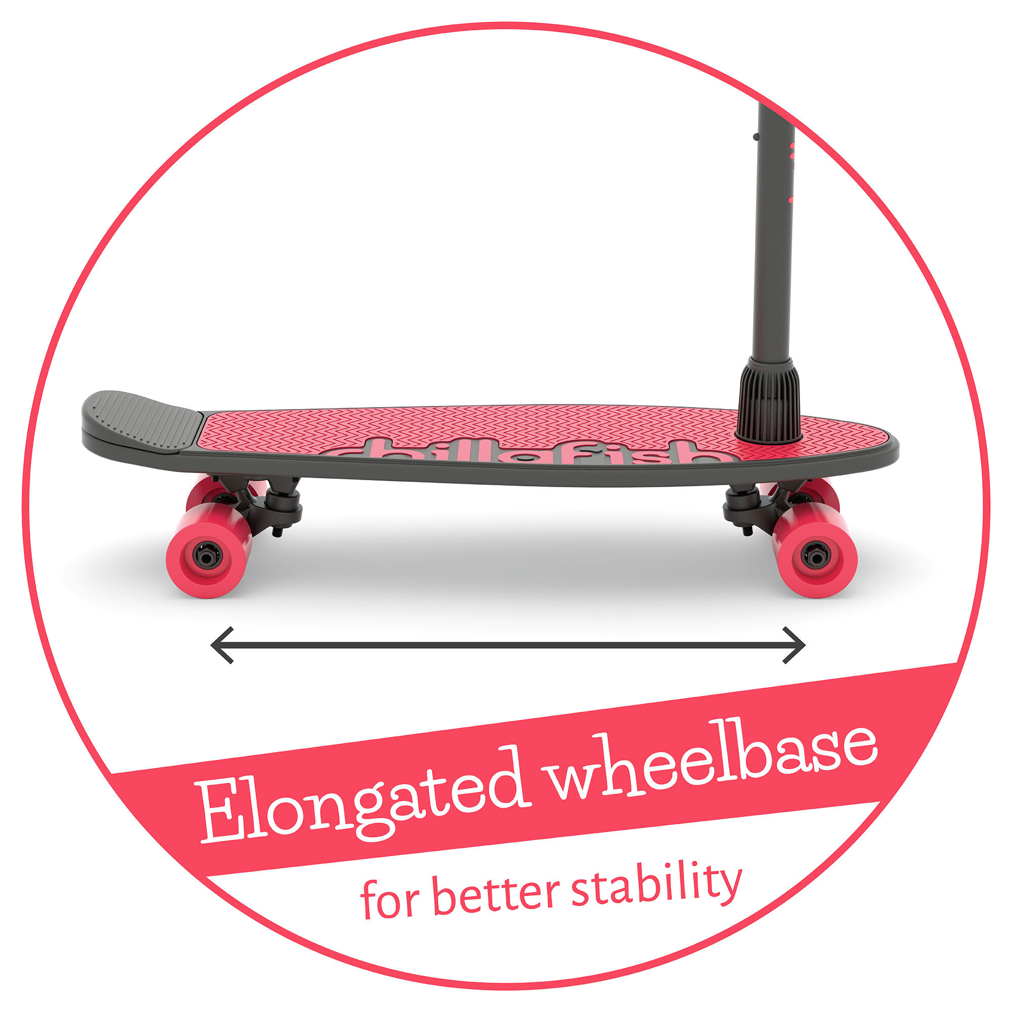 Skatie Skootie 2 - Coral Skateboard and scooter 6/7