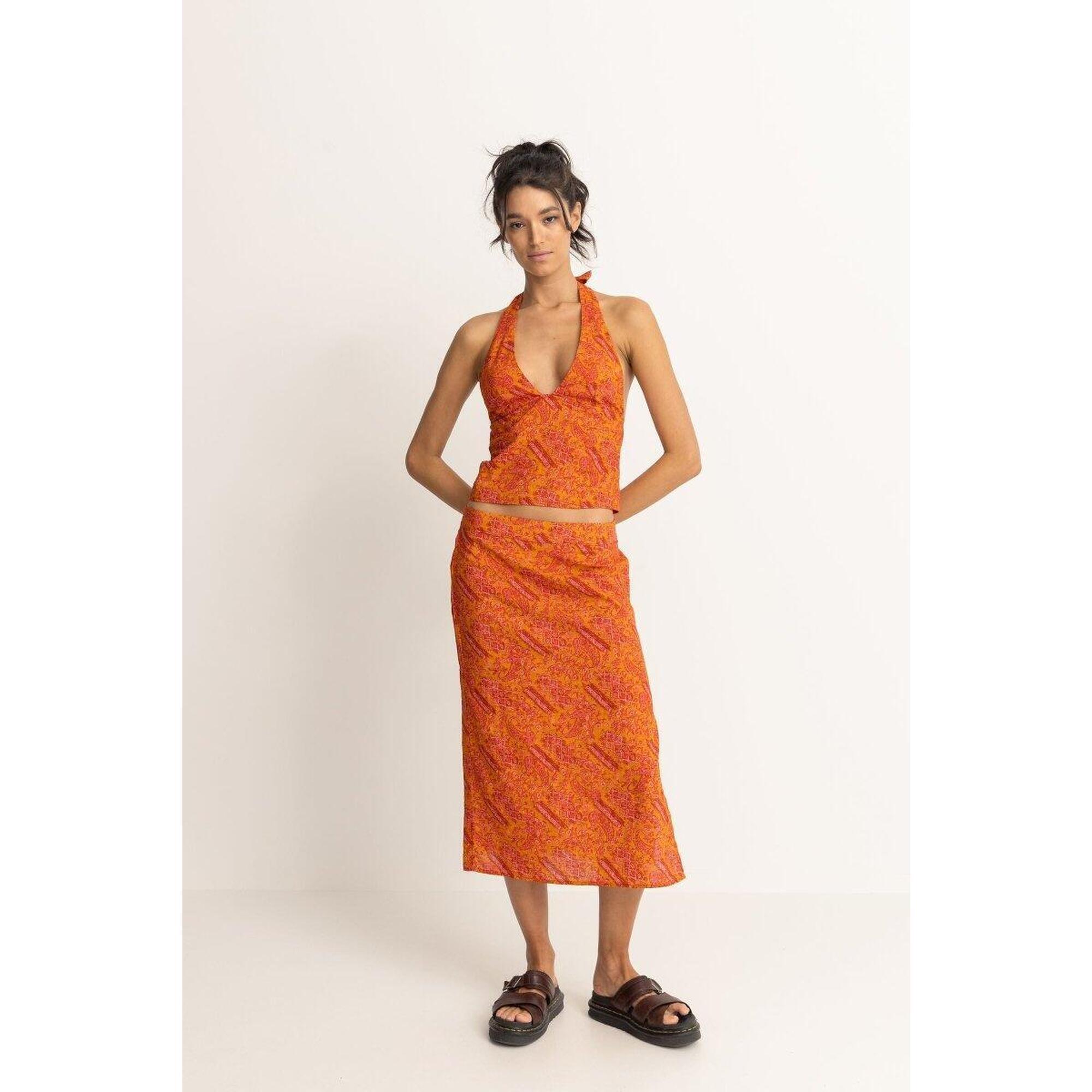 Rhythm Adia Paisley Halter Top