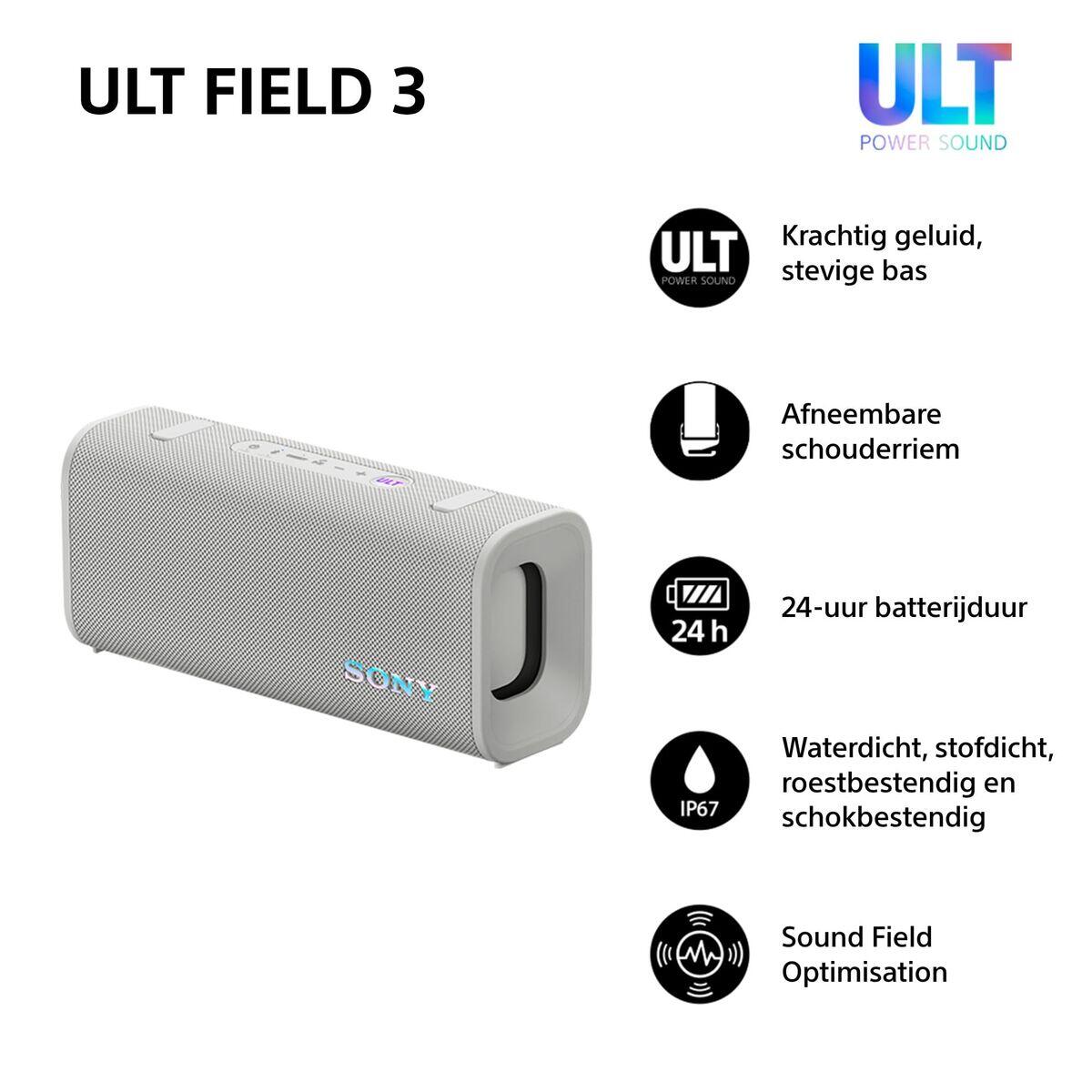 Altoparlante Bluetooth Portatile SONY SRSULT30W.CE7 Bianco 4/5
