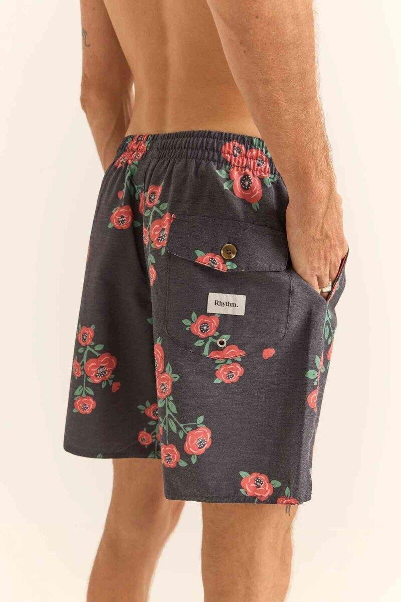 Spiaggia Floreale - Short Uomo 3/4