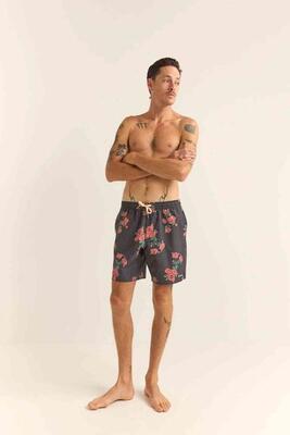 Floral beach - korte broek heren
