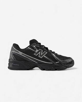 New Balance 740 Black Silver Metallic GS