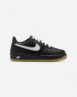 Nike air force 1 lv8 black gum light brown white (gs)
