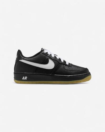 Nike Air Force 1 LV8 Black Gum Light Brown White (GS)