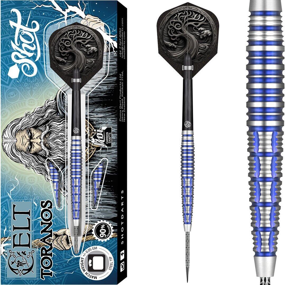 Shot Celt Toranos 90% Steeldarts 23g 2/5