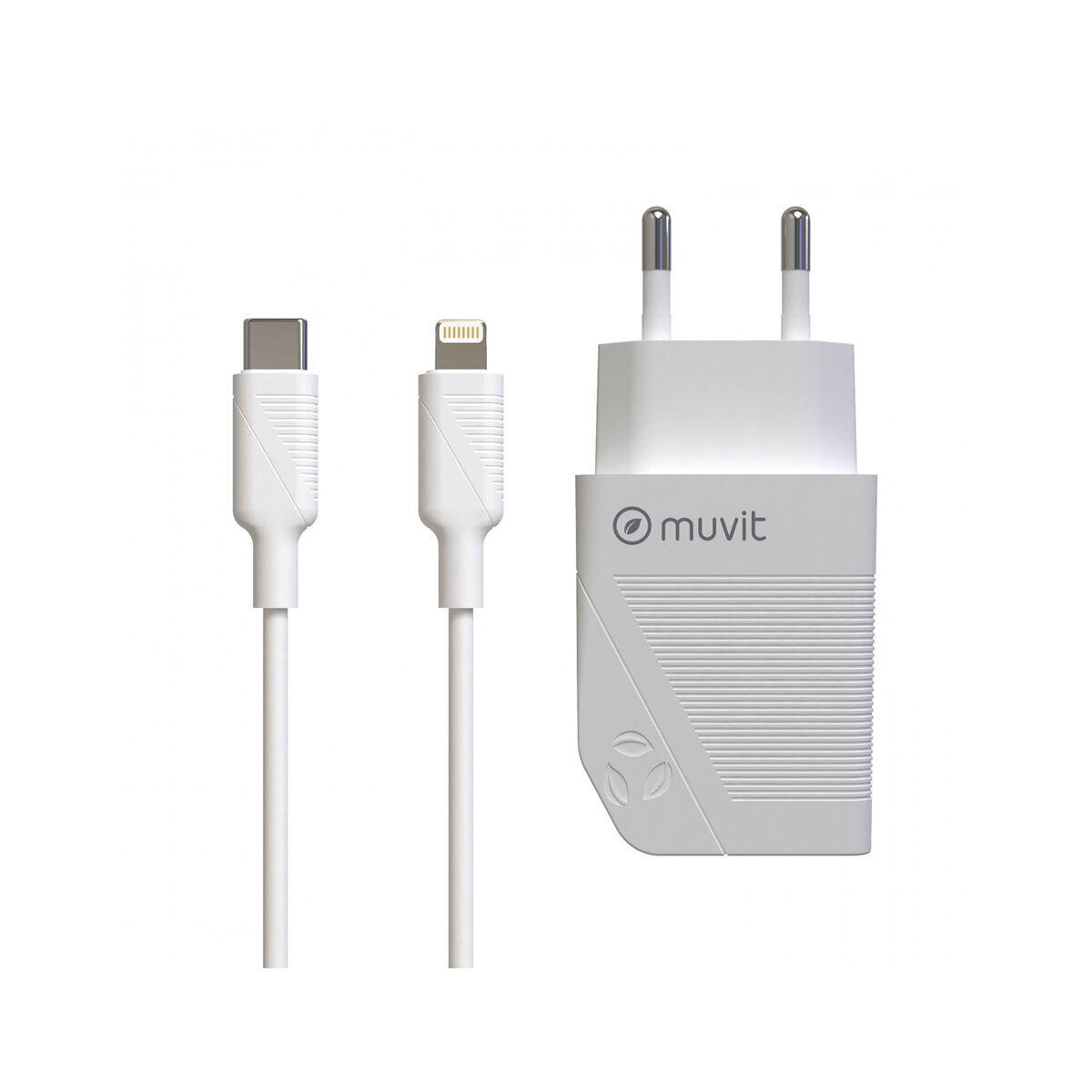 Cargador de Pared MUVIT MCPAK0043 Blanco 3/5