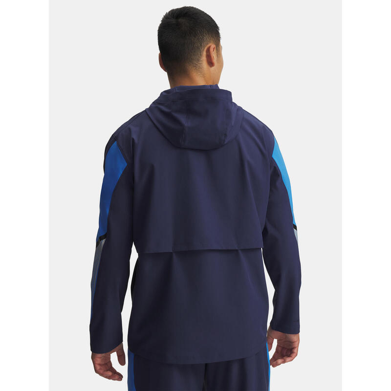 Geacă de alergare pentru bărbați Under Armour Velociti Storm cu glugă