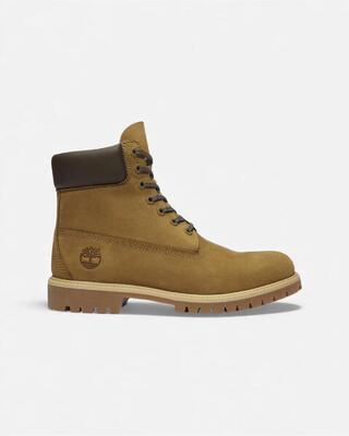 Timberland Premium 6-Inch Waterproof BOOTS NUBUCK OLIVE BROWN